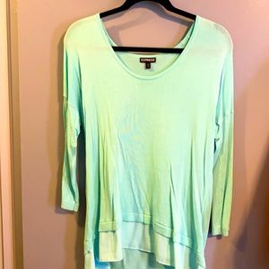 Express Lightweight Mixed Media Sweater